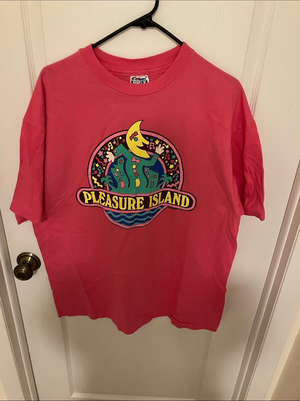 Disney Pink 'Pleasure Island' Graphic Tee
